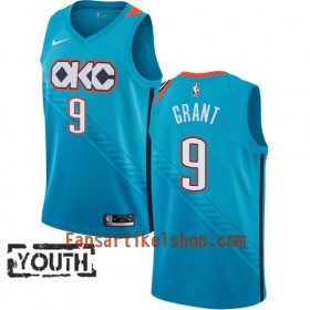Oklahoma City Thunder Trikot Jerami Grant 9 2018-19 Nike City Edition Blau Swingman - Kinder